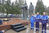 ОАО «Газпром газораспределение Сыктывкар» приступило к реконструкции мемориала «Вечный огонь» в столице Коми