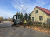 В сельском поселении Ыб Сыктывдинского района продолжается строительство газораспределительных сетей